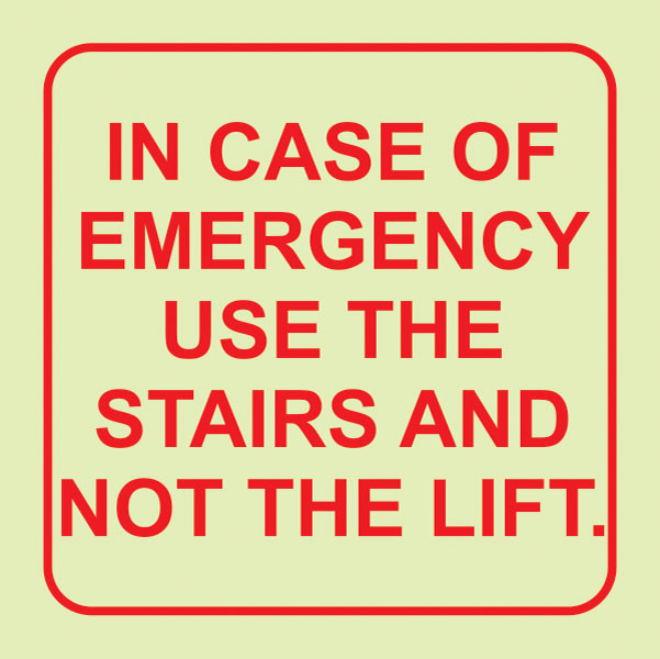 E15 – In Case Of Emergency Use The Stairs and Not The Lift