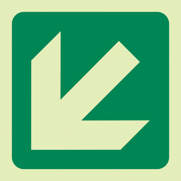 E30 – Diagonal Arrow Down and Left