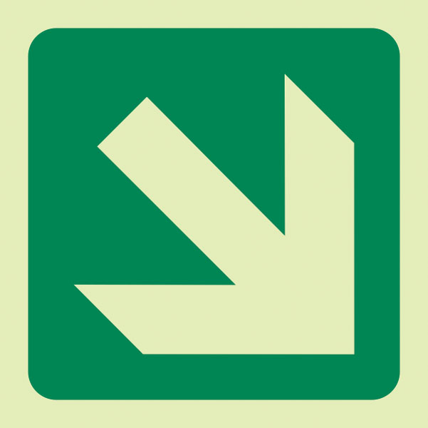 E31 – Diagonal Arrow Down and Right