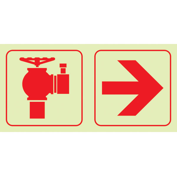 F21 – Fire Hydrant + Arrow Right