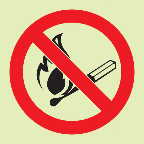 F26 – No Open or Naked Flames
