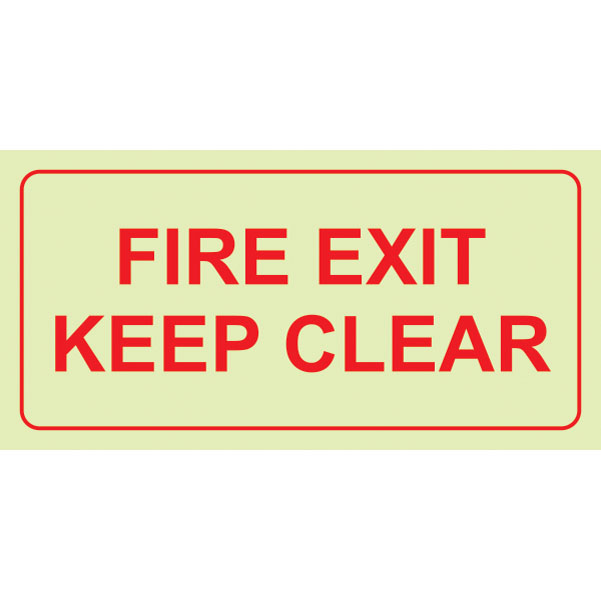 F45 – Fire Exit Keep Clear