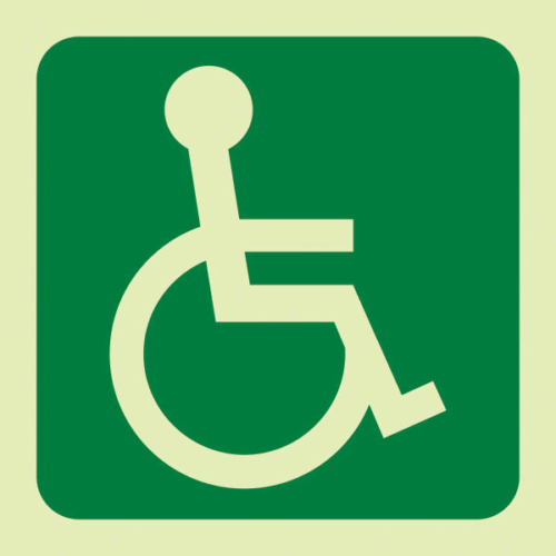 accessible-to-wheel-chair-safety-sign
