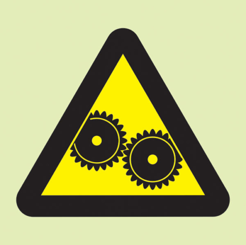 hazard-warning-of-moving-machinery-beware-sabs-approved-photoluminescent-signage