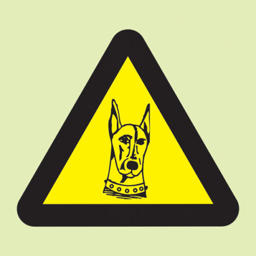 hazard-warning-of-dogs-beware-sabs-approved-photoluminescent-signage