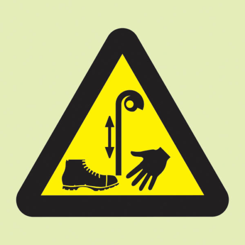 hazard-warning-of-pulley-beware-sabs-approved-photoluminescent-signage